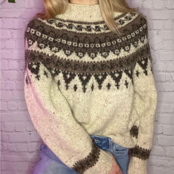 Vintage Grandpa wool sweater - Size Small-Medium - Picture 3 of 3